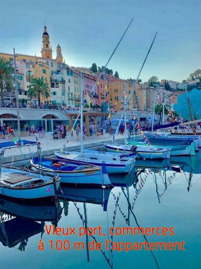Menton, Centre Historique, Vue Mer Exterior photo